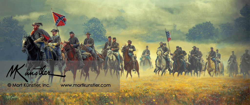 Stuart's Ride Around McClellan - limited edition print
