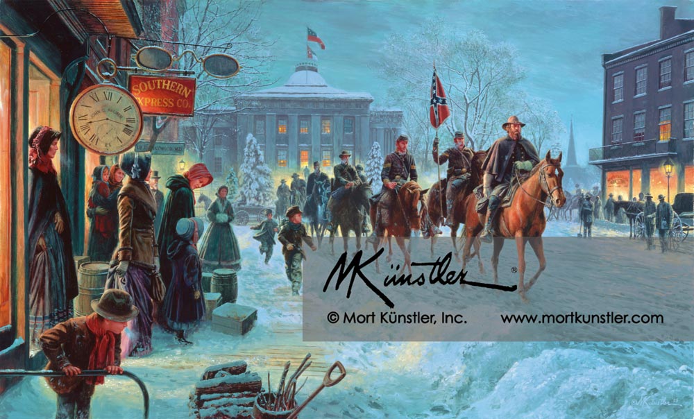 Winter Riders - limited edition print